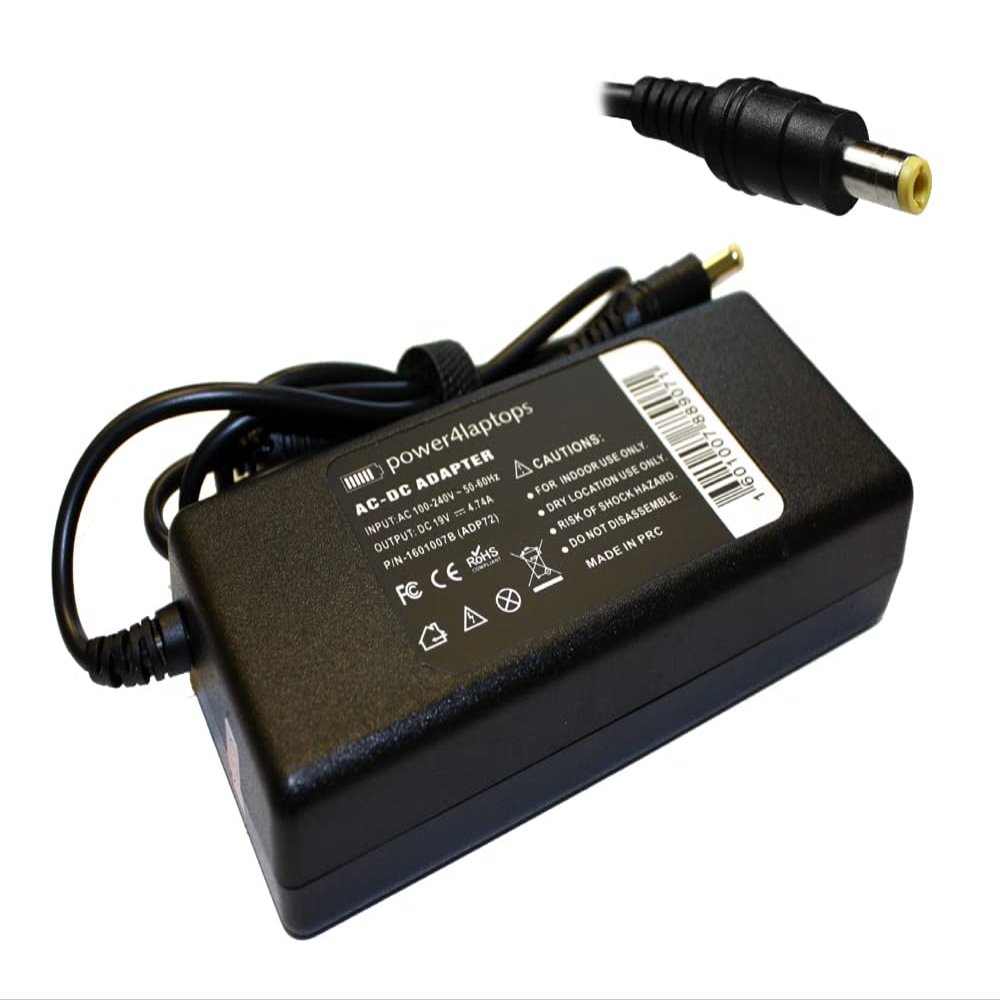 Power4Laptops AC Adapter Laptop Charger Power Supply Compatible with Acer Aspire E5-772G-30BQ