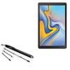BoxWave Stylus Pen Compatible with Samsung Galaxy Tab A 10.5 Wi-Fi - EverTouch Capacitive Stylus, Fiber Tip Capacitive Stylus Pen - Jet Black view 1
