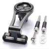 Bike Stem Mount,Out Front Bicycle Computer Combo Mount for Garmin Edge Gopro 130 200 500 510 520 800 810 820 1000 1030 Touring,4color-Gray view 2