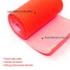 2'' Wide 16.4'/5 Yards Long Hook and Loop Cable Tie Cord Wrap Fastener Nylon Power Cord Management Wire Organizer Strap Reusable Cut to Size Self Gripping Tape Roll (Red)- 4''Wide Available view 2