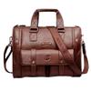 15 inch men Business bag Travel Briefcase Laptop Messenger Bags Vintage pu leather Shoulder bag view 1