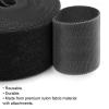 4'' Wide 5 Yards Long Heavy Duty Hook & Loop Cable Tie Cord Wrap Fastener Nylon Power Cord Management Wire Organizer Strap Reusable Cut to Size Self Gripping Tape Roll view 3