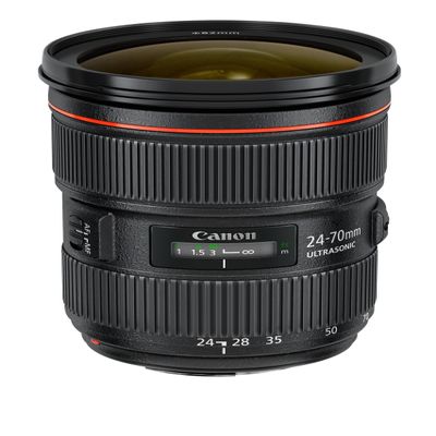 Canon EF 24-70mm f/2.8L USM Standard Zoom Lens for Canon SLR Cameras (Renewed)