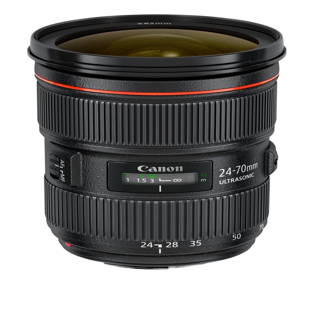 Canon EF 24-70mm f/2.8L USM Standard Zoom Lens for Canon SLR Cameras (Renewed)