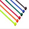 2000 Cable Ties 4" Multi Color 18LB Cable Zip Tie Down Strap Wire Nylon Wrap (10000, Red)