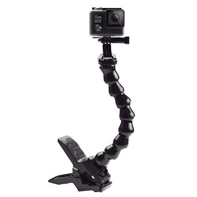 Action Sports Cameras Jaws Flex Clamp Mount Adjustable Neck for GoPro HERO5 HERO4 Session for GO PRO Accessories Camera