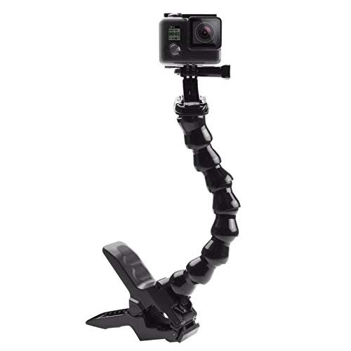 Action Sports Cameras Jaws Flex Clamp Mount Adjustable Neck for GoPro HERO5 HERO4 Session for GO PRO Accessories Camera