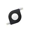 Supdriver Long Extended 5 Meters Cat6 10Gbps Retractable Ethernet Cables Flat LAN Network Cable Extender Flat Ethernet Cord 16.5 ft 5m with Black Cover view 1