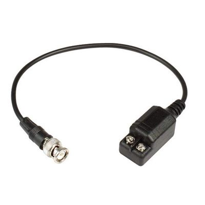 Video BALUN Single Channel TRANSCEIVER, Passive, Weather Proof - HD CVI/AHD/TVI Signal Transceivers Twisted Pair Transmitter CCTV Security Camera System - SVT-01HPF