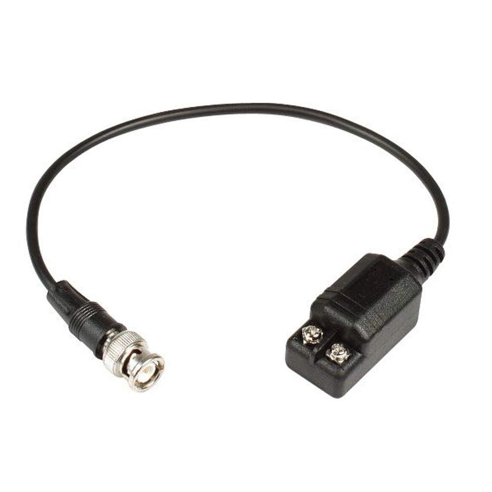Video BALUN Single Channel TRANSCEIVER, Passive, Weather Proof - HD CVI/AHD/TVI Signal Transceivers Twisted Pair Transmitter CCTV Security Camera System - SVT-01HPF