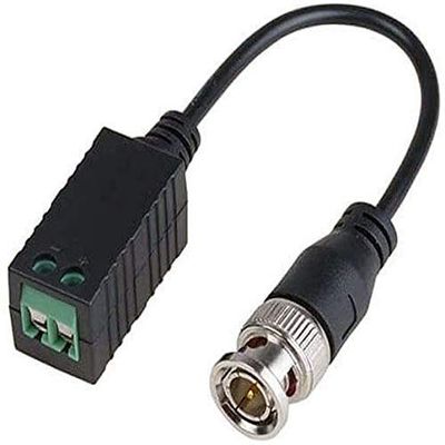 Video Balun Single Channel Transceiver, Passive Analog Signal Transceiver Transmitter CCTV Security Camera System - SVT-01HP