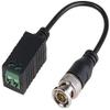 Video Balun Single Channel Transceiver, Passive Analog Signal Transceiver Transmitter CCTV Security Camera System - SVT-01HP view 1