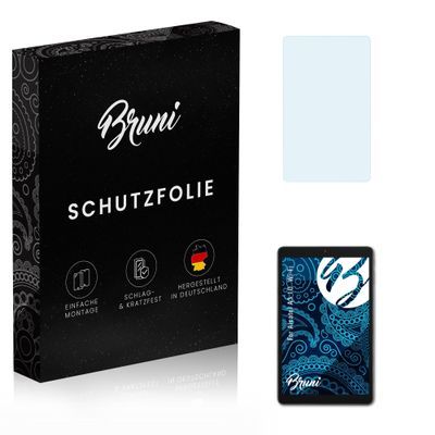 Bruni Screen Protector compatible with Alcatel A3 10 Wi-Fi Protector Film, crystal clear Protective Film (2X)