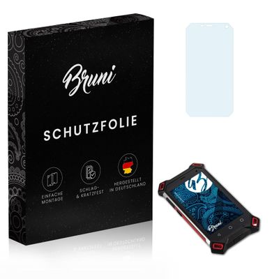 Bruni Screen Protector compatible with Getnord Lynx Protector Film, crystal clear Protective Film (2X)