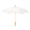 Fdit Mini Handmade Lace Silk Embroidery Flower Umbrella (Smaller Than Your Imagination !!!!)(Just for Photography or Decor, not Practical for Raining Day)(L-Beige) view 4