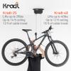 Kradl - Ceiling Mount Bike Lift and Rack. Bicycle Storage Hoist Without Electricity, Clumsy Ropes or Pulleys. 40 Pound Capacity. view 3