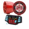 XYC 3" Motorcycle Weatherproof Bluetooth Wireless Speaker MP3 Music Player Sound Audio Stereo Amplifier System ATV UTV USB 2.0, Micro SD, FM Radio (Red) view 1