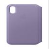Apple iPhone Xs Leather Folio Case - Lilac view 1