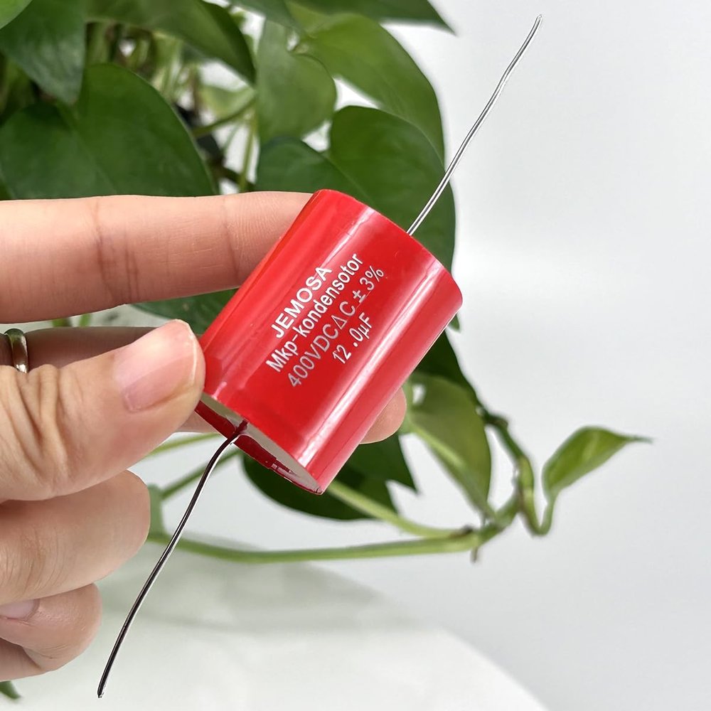 JEMOSA MKP Kondensotor 400VDC 12uf 3% Audio Capacitor Amplifier HiFi Frequency Divider Capacitance 2PCS/Lot