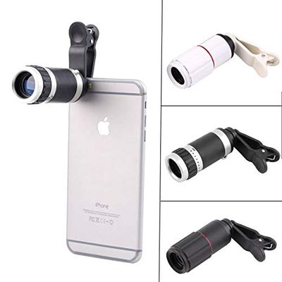 8-18x Zoom Optical Mobile Phone Telescope Telephoto Camera Len+Clip 2016 hot Sale Drop Shipping