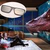 Hanging Clip Square 3D Glasses for Real Televisions Cinemas Home Movie Dropshipping view 2