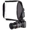 Camera Flash Diffuser 23cm Mini Portable 9inch Softbox Diffuser for Flash/Speedlite/Speedlight 23x23cm view 1