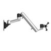 Continews Six Degrees of Flexibility Single Monitor Slideable Wall Mount Compatible with Apple view 3