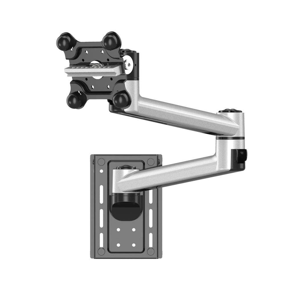 Continews Monitor Slatwall Mount Dual Swivel Arm for Compatible Apple Displays