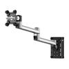 Continews Monitor Slatwall Mount Dual Swivel Arm for Compatible Apple Displays view 3