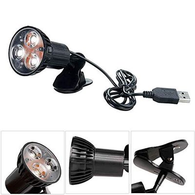 1Pc Mini Super Bright Flexible 3 LED Swivel Clip-on Book Reading Light Lamp New