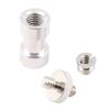 1pcs 1/4" to 3/8" Thread Screw Mount Camera Tripod Light Stand Converter Adapter Wholesale view 2