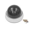 Home Safe Camera Outdoor Indoor Red LED Flashing Light White Dummy Dome CCTV Security Camera Cam view 4