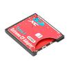 100% Single Slot Extreme for Micro SD/SDXC TF to Compact Flash CF Type I Memory Card Reader Writer Adapter Newest view 2