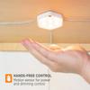 PureOptics LED 3-Pack LED Puck Light Kit, Warm White (LEDUC-PUCK-3WK) view 3