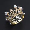 Zripool Little Baby Girls Boys Photography Gold Crown Props Little Baby Photo foto shooting Crown Accessories Infant bebe fotografia Prop (Gold) view 4