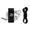 GRAPHICS & MORE Survival of The Fattest Unicorn Chubby Rhino Fittest Pun Funny Humor Headphone Earbud Cord Wrap - Charging Cable Manager - Wire Organizer Set of 2 - Black view 2
