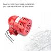 Industrial Alarm 220V 110DB Red Metal Motor Sound Electrical Theft Guard Wind Screw Type Security Device for Industrial Use view 2