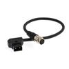 B4 ENG Lens Power Cable V Lock D-Tap to Hirose 12 Pin for Fujinon Nikon Angenieux Schneider Lens Servo 30cm view 1