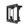 TENINYU Low Voltage Mounting Bracket (3-Gang, 2 Pack), 3-Gang Mounting Bracket [Mounting Screws Included] for Wall Plate, Black view 2