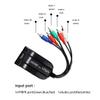 1080P HD Clear HDMI to Scaler Male RGB Component YPbPr Video and R/L Audio Scaler Adapter Converter view 2