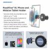 ARKON Mounts RoadVise XL Robust Aluminum Motorcycle Mount | Universal Device Fit | Small Adjustable Arm | For Motorbikes and Cycles | Customizable Handlebar Mount | For iPhone, Samsung, Google, & more view 3