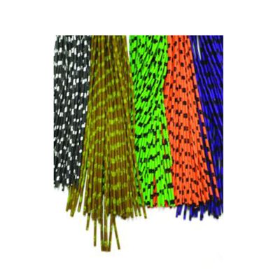 Wapsi Barred Round Rubber Medium Chartreuse Black