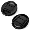 62mm Lens Cap Bundle, 3 Pack Universal Snap on Front Centre Pinch Lens Cover Set with Microfiber Lens Cleaning Cloth for Canon Nikon Sony Olympus DSLR Camera + Camera Lens Cleaning Pen view 4