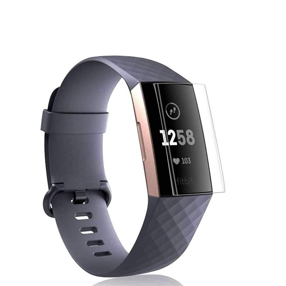 Superior ZRL HD Clear Anti-Scratch Resistance Screen Protector TPU Full-Screen Protective Film for Fitbit Charge 3
