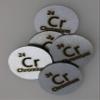 Chromium (Cr) 24.26mm Metal Disc 99.99% Pure for Collection or Experiments view 3