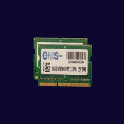 CMS 16GB (2X8GB) DDR3 10600 1333MHZ Non ECC SODIMM Memory Ram Compatible with HP/Compaq Pavilion Dv6-6173Cl, Dv6-6175Ca, Dv6-6180U - A13
