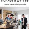 Clever Anti-Lost Wallet with Alarm, Bluetooth, Position Record (via Phone GPS) Tracker Item Finder, Bifold Cowhide Leather Locator Intelligent Trackable Minimalist Credit Card Purse (Brown, Vertical) view 2