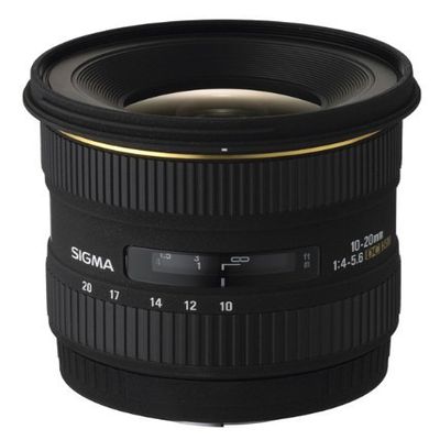 Sigma 10-20mm f/4-5.6 EX DC HSM Lens for Nikon Digital SLR Cameras (Renewed)