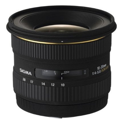 Sigma 10-20mm f/4-5.6 EX DC HSM Lens for Nikon Digital SLR Cameras (Renewed)