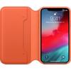 Apple iPhone Xs Leather Folio Case - Sunset view 3